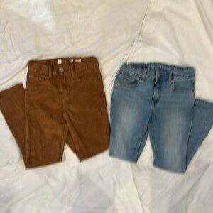 GAP. Boys pants. Size 10 slim.